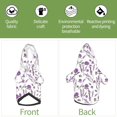 thumbnail image 6 of KLL Lavender Flowers for Basic Dog Hoodie - Pet Hoodie Sweater with Leash Hole - Cute Dog Sweatshirt - Pet Clothes Hooded Sweatshirt for Dog & Cat -X-Small, 6 of 8