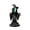 C, variant on Fluorescent Glowing Witch Figurine, Halloween Resin Ornament, Spooky Tabletop Decor for Party, UV Reactive Ghost Sculpture, Blacklight Reactive Decor​, B