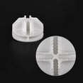 thumbnail image 4 of Conectores de Cubo de Alambre de Plástico Uxcell 36x20mm, Clip de Hebilla de Rejilla Blanco 32 Paquete, 4 of 5