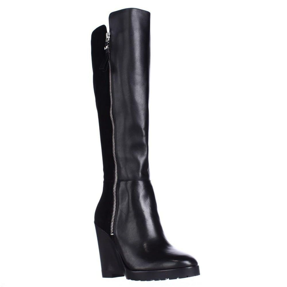 Michael Kors - Womens MICHAEL Michael Kors Clara Knee High Wedge Boots ...