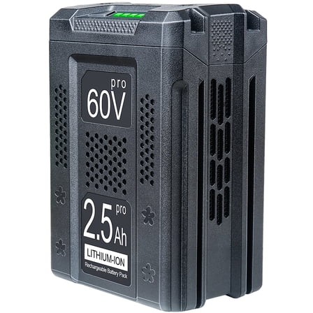 BOTKK Replacement for Greenworks 60v Battery: 2.5Ah Lithium ion Replace for greenworks pro 60 Volt Batteries -Compatible with Green Works 60 V Cordless Power Tools Lawn Mower Leaf Blower