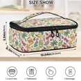 thumbnail image 3 of ALAZA Seahorse Palm Summer Lunch Box Insulated Cooler Tote Bag Reusable School Picnic Travel Office, 3 of 7