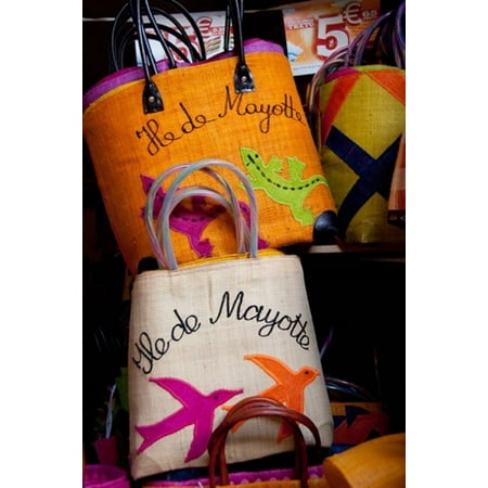 Straw Market Mamoudzou Mayotte French Comoros Canvas Art - Cindy Miller Hopkins DanitaDelimont (19 x 29)