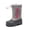 GREY/PINK, variant on Dream Pairs Boys & Girls Winter Snow Boots Mid-Calf Waterproof Anti-Slip Shoes with Faux Fur Lining (Little/Big Kids)