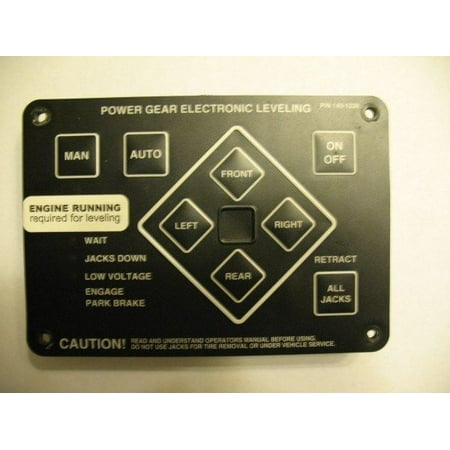- Power Gear 140-1226 Hydraulic Jack System Touch Control Pad - Lippert 359080