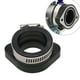 thumbnail image 3 of Adaptador de carburador de motocicleta, 48 mm/con abrazadera/negro/colector de carburador de goma Colector de admisión de alfombrilla de goma Macarena Adaptador de carburador, 3 of 8