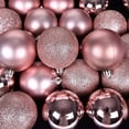 thumbnail image 6 of 24 Pcs Christmas Ball Ornaments Shatterproof Combine Baubles Bulbs Balls with Matte Shiny Glitter Mirror Decoratived Xmas Tree Hanging Decoration, 6 of 6
