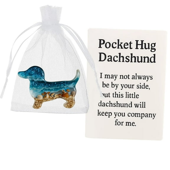 Inspiring Pocket Hug Pocket,Pocket Hug for Pet Loss,Cute Pocket Animal Pocket,Pocket Hug,for Emotional Support Stress Relief Inspiring,Distance Keepsake Gift for Dog Lovers, Pet Enthusiasts,A