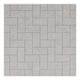 thumbnail image 1 of piso cerámico valparaiso 20 x 20 cm blanco tipo piedra caja con 1.00 m2, 1 of 5