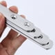 thumbnail image 3 of Código de ángulo de pieza recta de acero inoxidable, conector de muebles plano y recto de múltiples especificaciones, código de ángulo de una palabra, 3 of 4