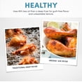 thumbnail image 3 of Glass Air Fryer and Countertop Convection Oven with Powerful 360Crispy? Technology (3 Quart), White, 3 of 6