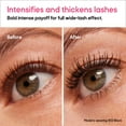 thumbnail image 5 of Almay Thickening & Tint Hypoallergenic Volume Mascara, 402 Black, 2 count, 5 of 12