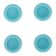 thumbnail image 2 of Lot de 4 capuchons de pouce multifonctions en silicone pour manette PS5, bleu, 2 of 4