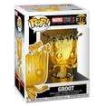 thumbnail image 2 of Pop Groot Chrome Funko Marvel 10 Aniversario, 2 of 2