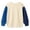 Blue, variant on FAIOROI Boys Girls Fleece Color Block Sweatshirt Long Sleeve Pullover for Fall Winter 3-4T