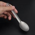 thumbnail image 4 of serony Titanium Camping Travel Outdoor Picnic Tableware Ultralight Portable Spoon, 4 of 9