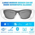 thumbnail image 3 of 2 Pack Safety Glasses & Goggles for Men Women Over Eyeglasses Anti Fog Safety Goggles Over Glasses Eye Protection Shooting Glasses for Lab Protective Eyewear Goggles Anti Scratch UV Resistant Clear, 3 of 10
