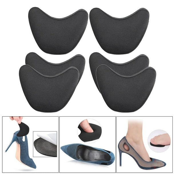 Rellena Tus Zapatos Grandes: 2 Pares De Inserciones De Esponja Para Evitar Que Bailen Y Rozaduras (tallas Grandes)