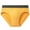 Yellow, variant on Xuety Underwear for men Mesh Bulge Pouch Briefs Mens Low Rise Bikini Stretch Comfort Colorful