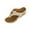 Beige, variant on Women's Thong Sandals Perforated Design Comfortable Flat Shoes Adjustable Buckle Summer Beach Footwear Trendy Outdoor Walking Sandals Beige Women Sandal