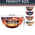 thumbnail image 3 of 250 Year American Anniversary Flag,USA Fan Flag,35.4"x70.8" Patriotic Bunting Flags Half Fan for Wall,Front Door,Porch,Fence Outdoor Memorial Day Independence Day 4th of July Decorations, 3 of 8
