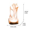 thumbnail image 2 of Wooden Crafts Ghost Candles Ghost Shadows Horror Halloween Party Decorations Home And Living Room Ornaments, 2 of 5