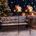 thumbnail image 6 of CREATITOY Solar-Powered Santa WaterInchesg Can Light - For Garden, Yard, Christmas Outdoor Deco, 6 of 6