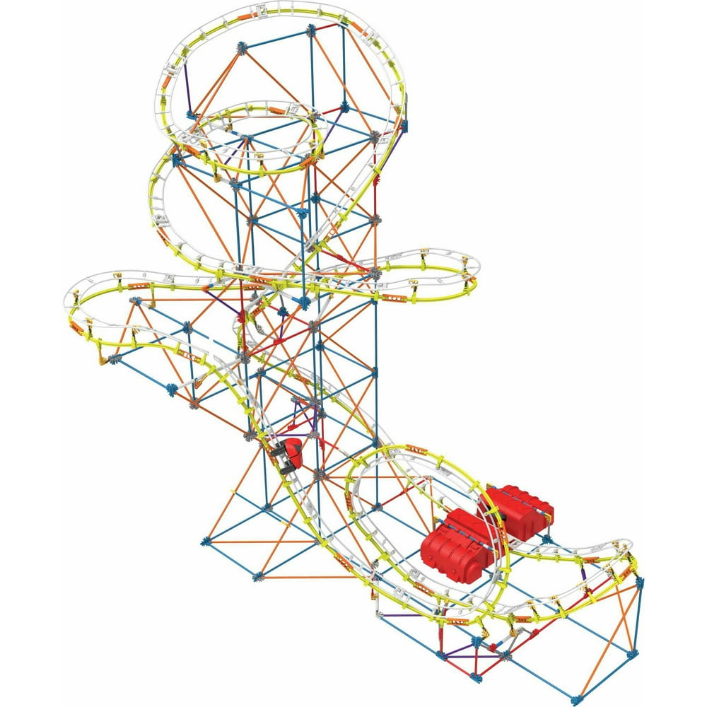 K'NEX Supernova Blast Roller Coaster Building Set