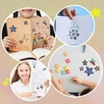 thumbnail image 4 of FacoFaco 1000 Pcs Small Star Stickers, 2 Roll Reward Self-Adhesive Stickers Stars for DIY School Classroom Teacher Supply, 4 of 7