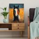 thumbnail image 5 of Qisvanset 12x16 Inch Southwestern Mustang Horse Canvas Wall Art, Tribal Boho Western Rustic Equestrian Home Decor, 5 of 8