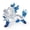 Blue, variant on Crystal Dragon Figurine,Hand Blown Glass Dragon Figurines Mini Glass Figurines Ornament,Blue