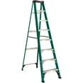 thumbnail image 2 of Davidson Ladders Fiberglass Step Ladder - 225 Lb Load Capacity - Green (fs4008_35), 2 of 7