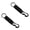 A-Black, variant on Paracord Keychain Carabiner Clip, D Ring Lanyard Hanger Stroller Hook for Water Bottle, Key, Backpacks, Men, Women A-Orange