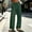 Army Green, variant on Sweatpants for Women with Pockets, Wide Leg Adjustable Fall and Winter Full Length Pants Minimalist Red L