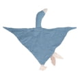 thumbnail image 1 of Manta de seguridad con forma de ganso para bebé, de algodón suave, transpirable, bonita y cómoda para recién nacidos, color azul y negro., 1 of 14