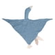 thumbnail image 1 of Manta de seguridad con forma de ganso para bebé, de algodón suave, transpirable, bonita y cómoda para recién nacidos, color azul y negro., 1 of 14
