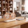 thumbnail image 5 of Miwamany Tower Dual Head Desktop Fan Multifunctional Oscillating Fan for Home Office Bedroom Table Personal Cooling with Type-C Charging, 5 of 7
