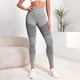 thumbnail image 4 of Pantalones de yoga de cintura alta y color llamativo para mujer: leggings ajustados para correr y hacer fitness, 4 of 6