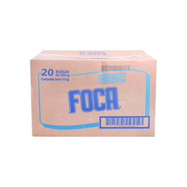 Pack de 20 Detergentes foca de 500g Foca 500 gramos