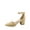 Beige Patent, variant on forever Link Women's Ankle Strap High Heel Sandal, Pointed Toe Beige Patent, 8