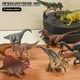 thumbnail image 4 of 10 estilos de modelos de dinosaurios de 15 cm, juguetes de tiranosaurio jurásico, Indominus Rex, Triceratops, Brontosaurus, pequeños regalos para niños, 4 of 5