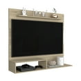 thumbnail image 6 of Miekor Furniture Beijing Floating Entertainment Center, One Superior Shelf, Two Shelves, Space For The TV´s up 55" -Light Pine 67846, 6 of 6