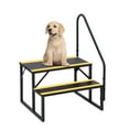 thumbnail image 1 of DSstyles 2/3/4 Step RV Stairs with Handrail, Hot Tub Steps Metal with Non-Skid Tapes, Portable Stairs Steps for RV, Mobile Home Stairs Travel Trailers, Camper, Hot Tub, Ground-Pool for Indoor&Outdoor, 1 of 7