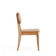 thumbnail image 4 of Manhattan Comfort Giverny 17.32" Wood Dining Chairs in Natural (Set of 2), 4 of 5