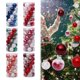 thumbnail image 2 of Juego de 30 bolas navideñas irrompibles de 6 cm, bolas navideñas variadas, adornos navideños, decoración navideña para el hogar, 2 of 5