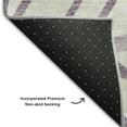 thumbnail image 7 of Dalyn Rugs Premium Machine Washable Mayfield AMF741 Purple 3' x 5' Rug, 7 of 7