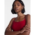 thumbnail image 4 of No Boundaries Cropped Cami Top with Shelf Bra, Women's XXS-XXL, 4 of 5