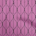 thumbnail image 1 of oneOone Rayon Purple Fabric Geometric Ogee Sewing Material Print Fabric By The Yard 56 Inch Wide, 1 of 4