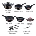 thumbnail image 3 of Batería de cocina T-Fal XL Force 11 Piezas Negra, 3 of 4