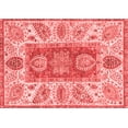 thumbnail image 1 of Ahgly Company Indoor Rectangle Abstract Red Modern Area Rugs, 3' x 5', 1 of 4